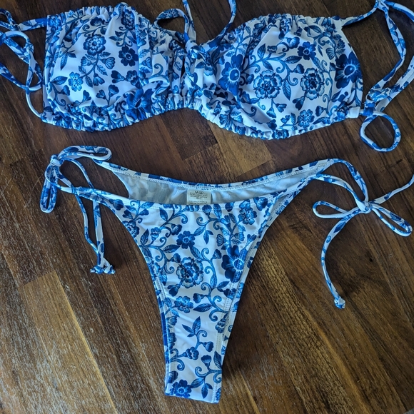 Floral print bikini brand new 36DD - Picture 3 of 8